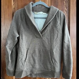 J.Crew V-cut Popover Sweatshirt